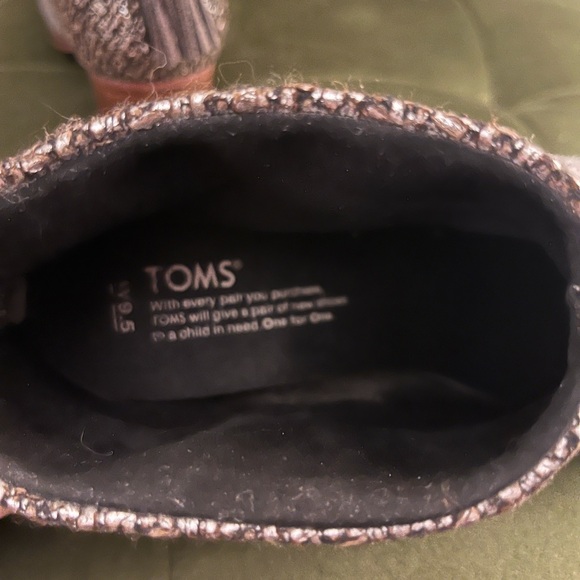 Toms Leila Gray Silver Bootie - Picture 5 of 5